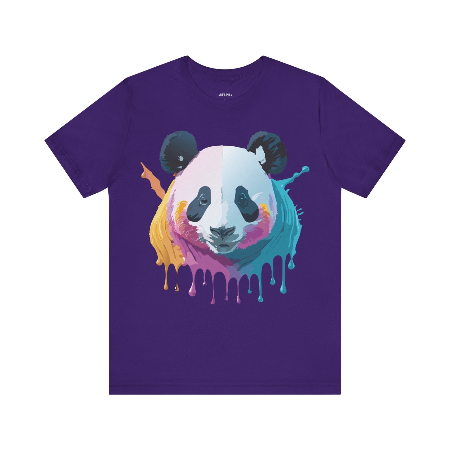 T-Shirt aus natürlicher Baumwolle mit Panda