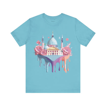 Natural Cotton Tee Shirt - Beautiful Places Collection - Venice Printify