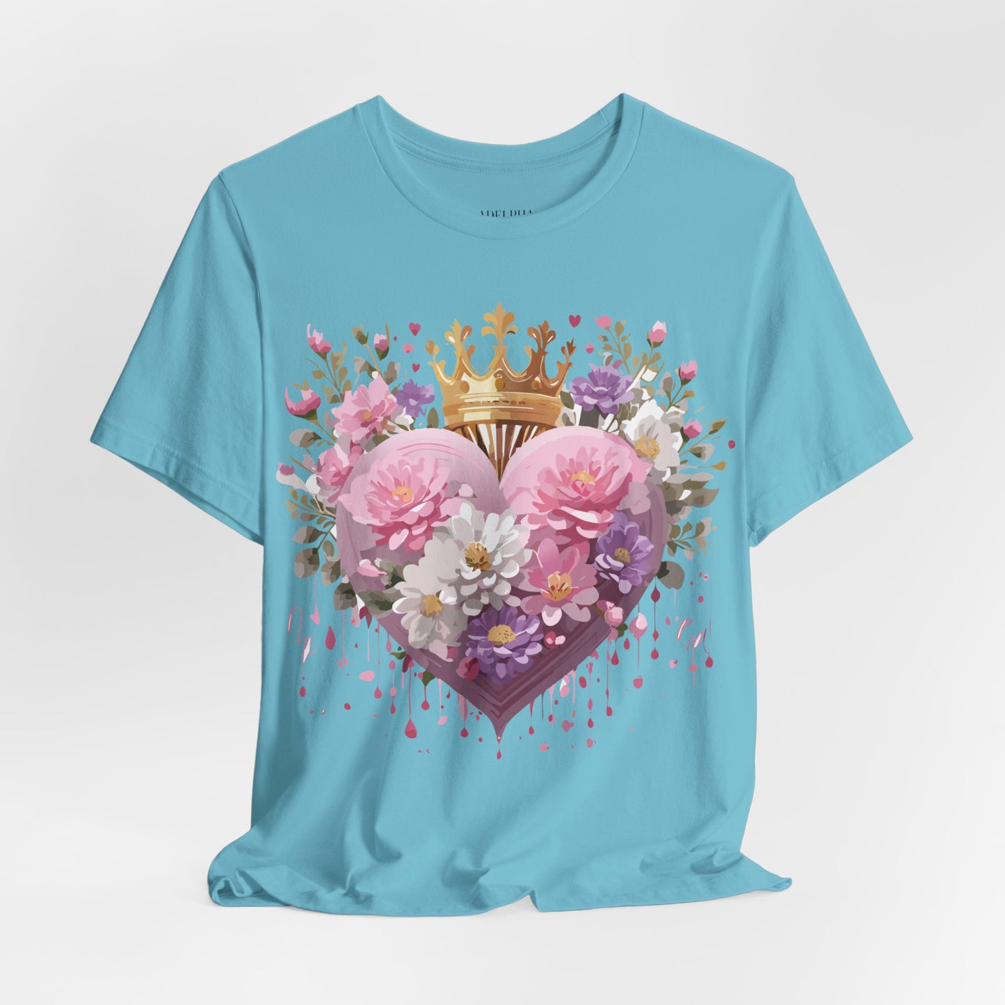 Natural Cotton Tee Shirt - Love story Collection