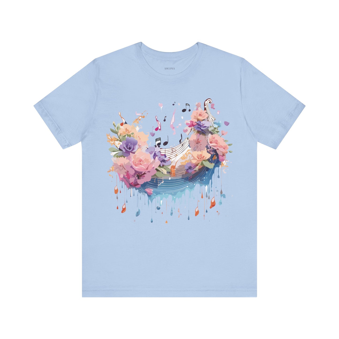 Natural Cotton Tee Shirt - Music collection