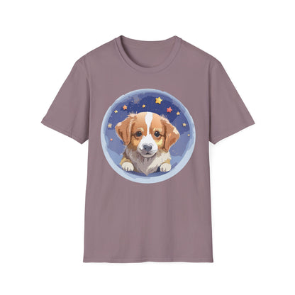 Unisex Gildan Softstyle 64000 Dog Shirt Tee Ring Spun Cotton