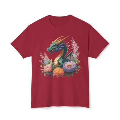 Dragon Art Unisex HD Cotton Tee With Full Color Print Artwork