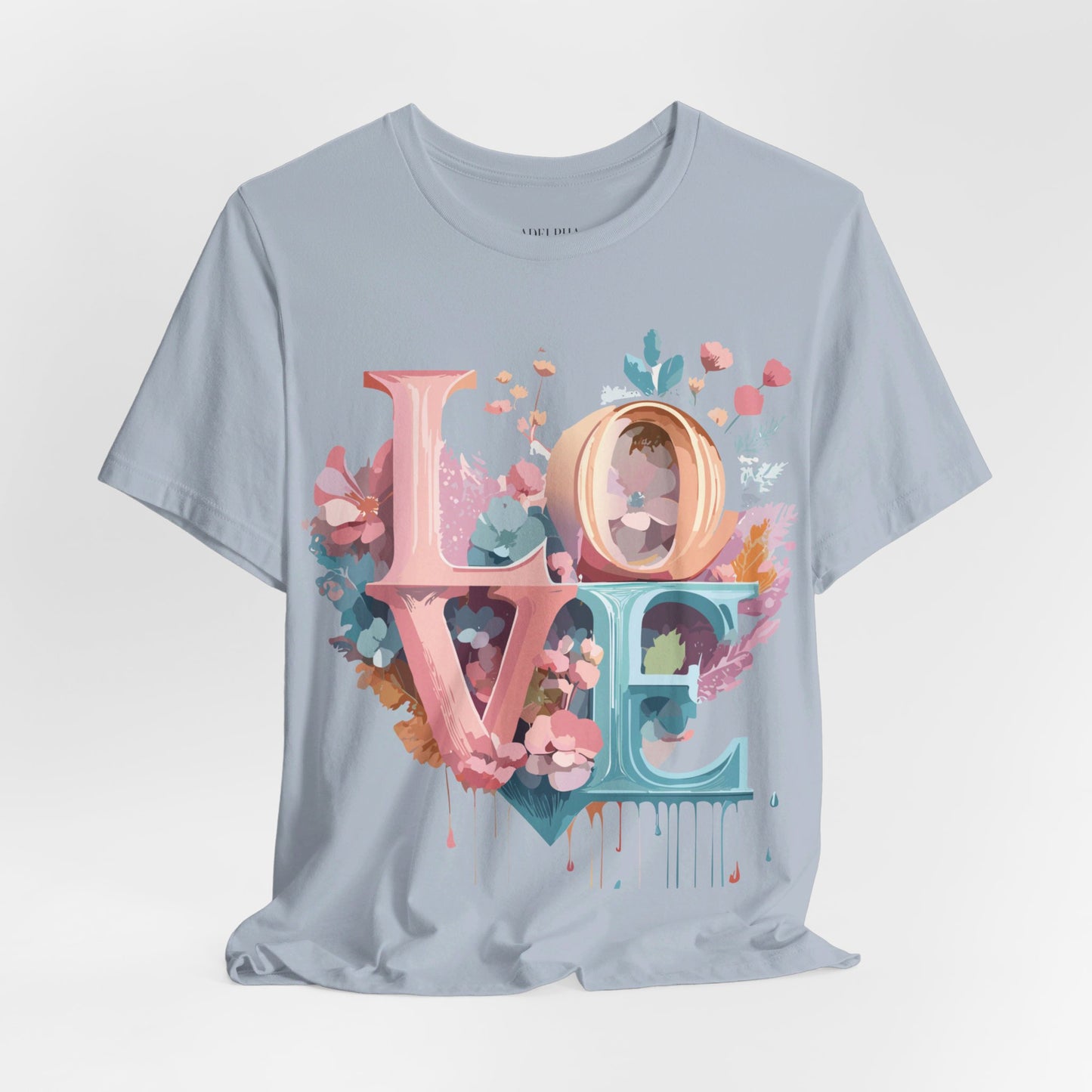 Natural Cotton Tee Shirt - Love story Collection