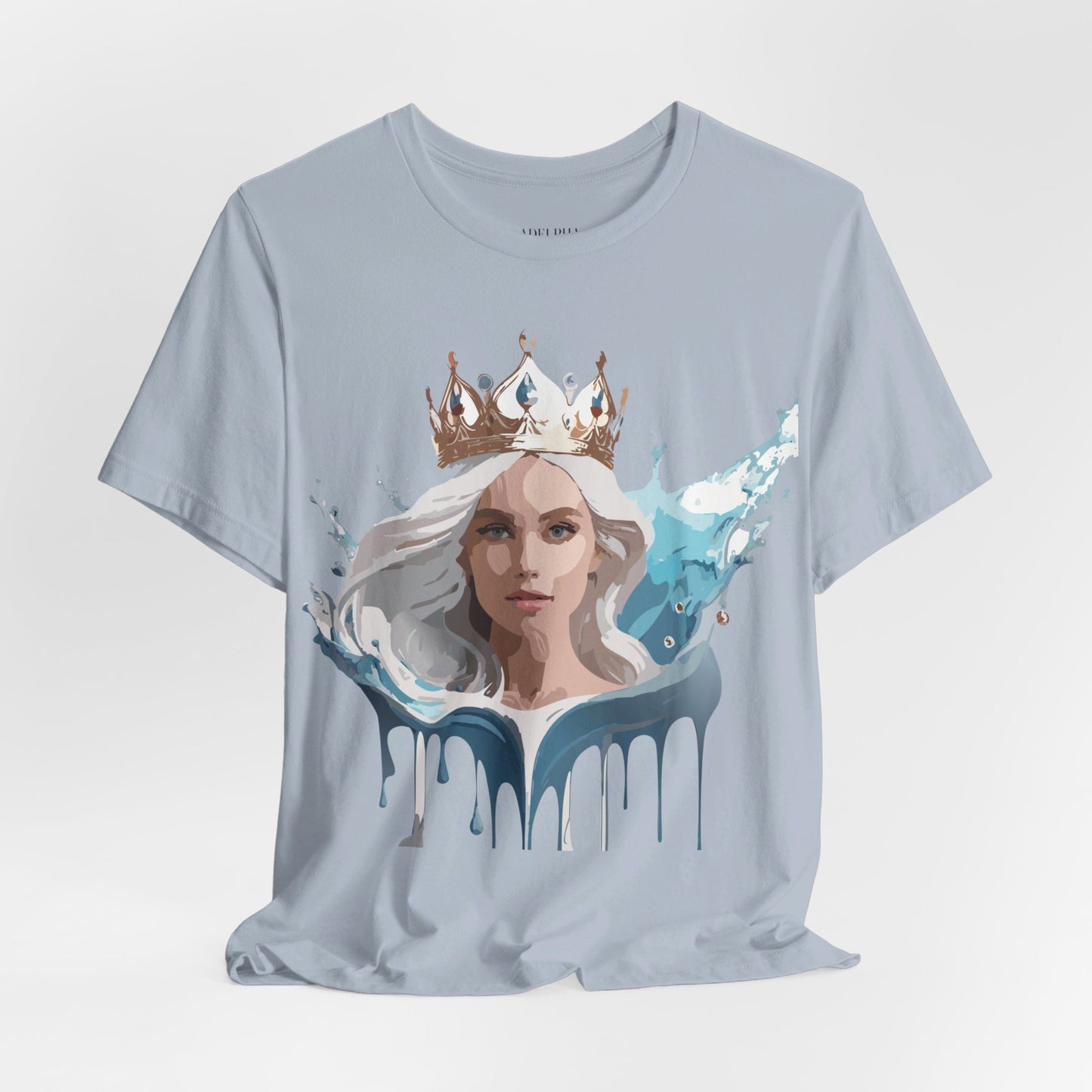 T-Shirt aus natürlicher Baumwolle – Queen Collection