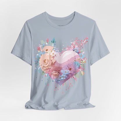 Natural Cotton Tee Shirt - Love story Collection Printify