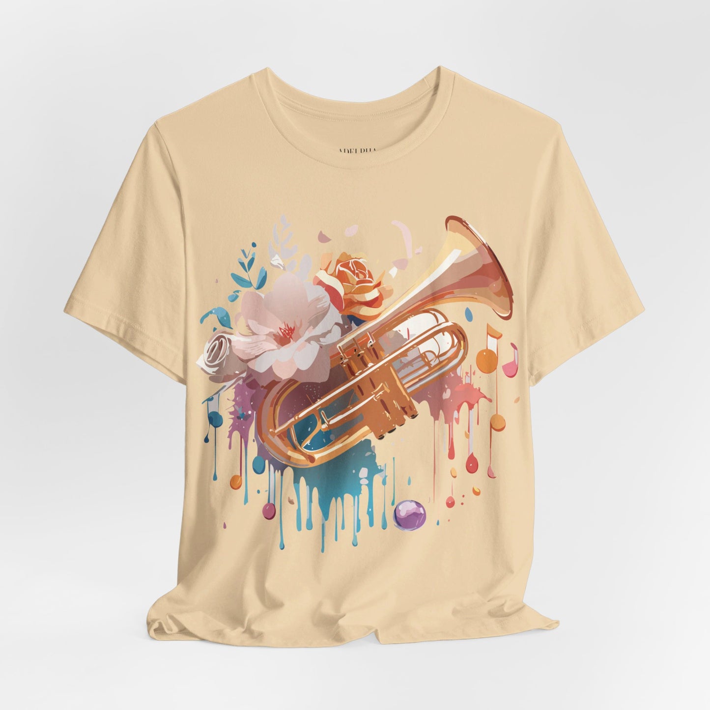 T-shirt en coton naturel - Collection Musique