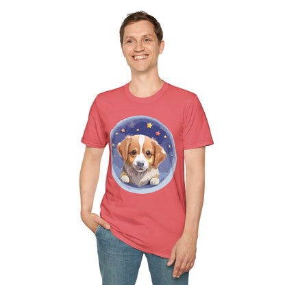 Unisex Gildan Softstyle 64000 Dog Shirt Tee Ring Spun Cotton