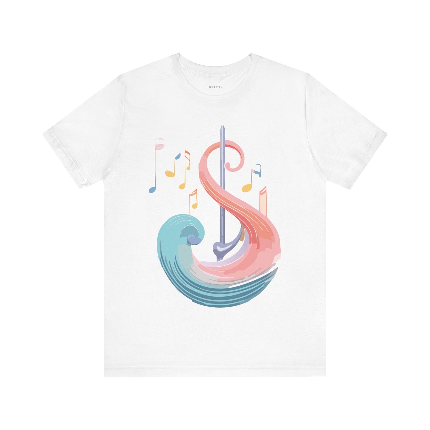 Natural Cotton Tee Shirt - Music collection