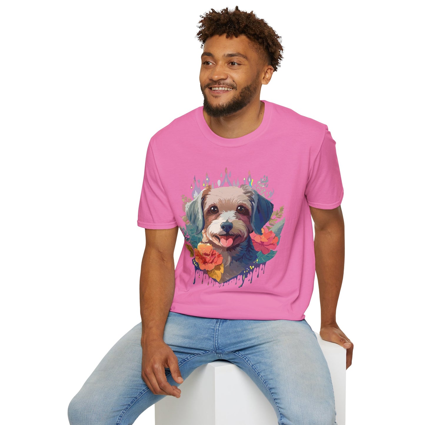 Dog Shirt, Shirt with Dog, Animal Tee, Shirt with Animals