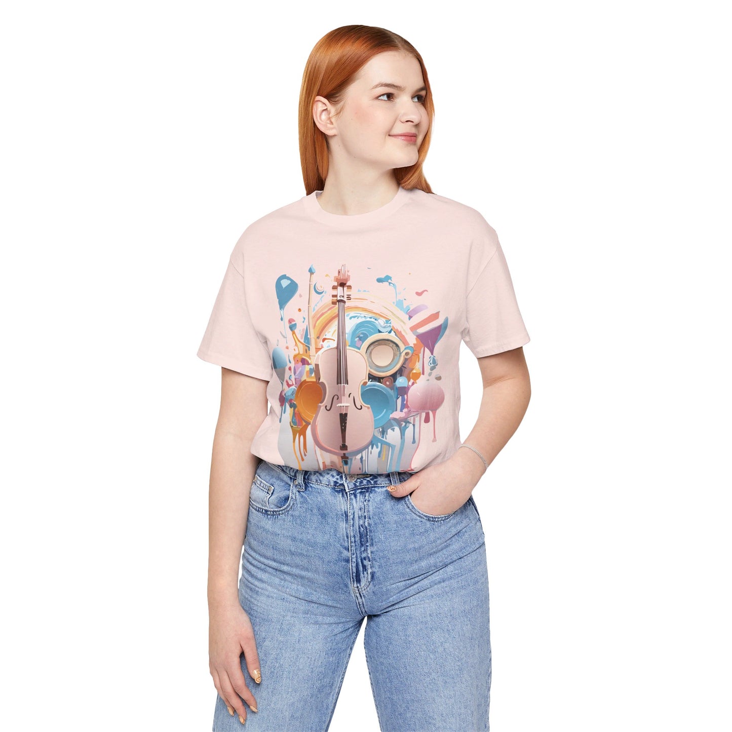 Natural Cotton Tee Shirt - Music collection