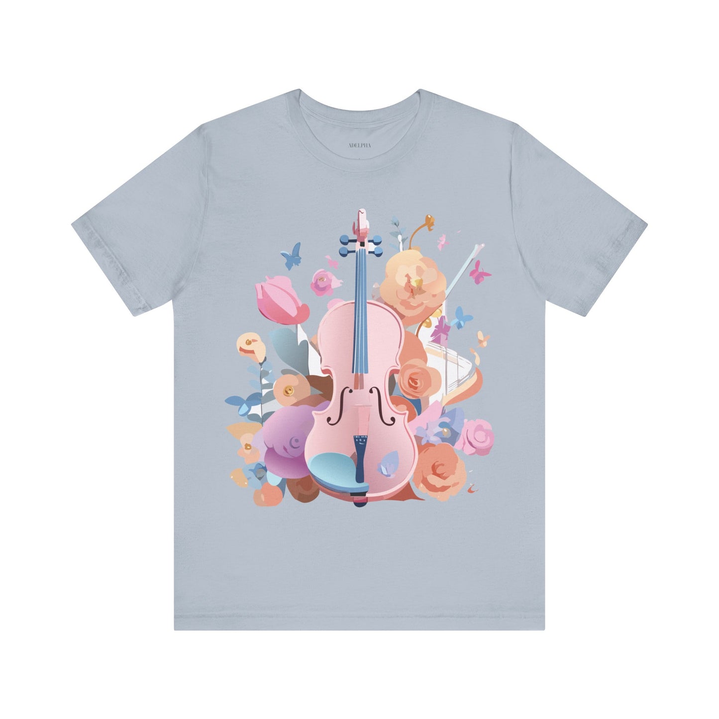 Natural Cotton Tee Shirt - Music collection