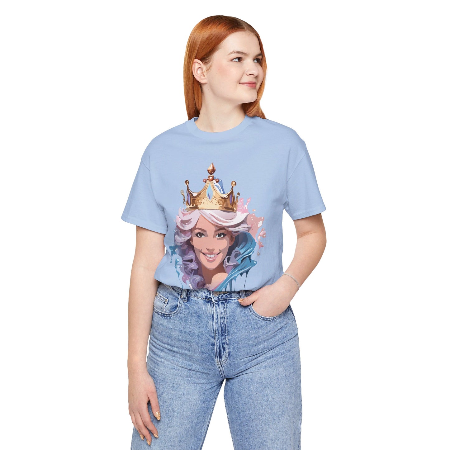 Natural Cotton Tee Shirt - Queen Collection