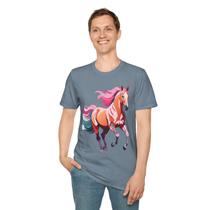 Horse Shirt Gildan Softstyle Tee Unisex 100 Percent Ring Spun Cotton