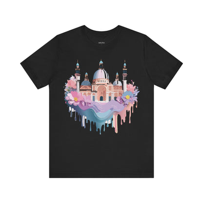 Natural Cotton Tee Shirt - Beautiful Places Collection - Venice Printify