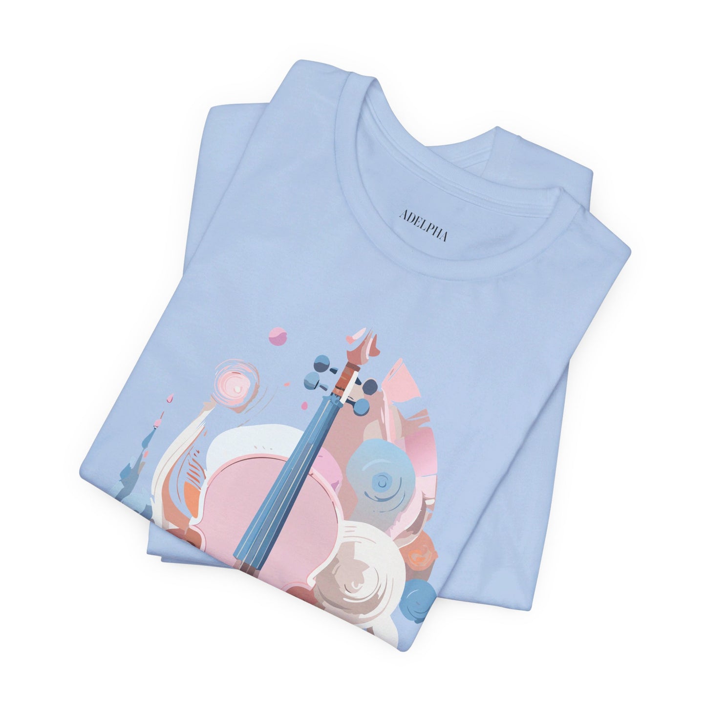 T-shirt en coton naturel - Collection Musique