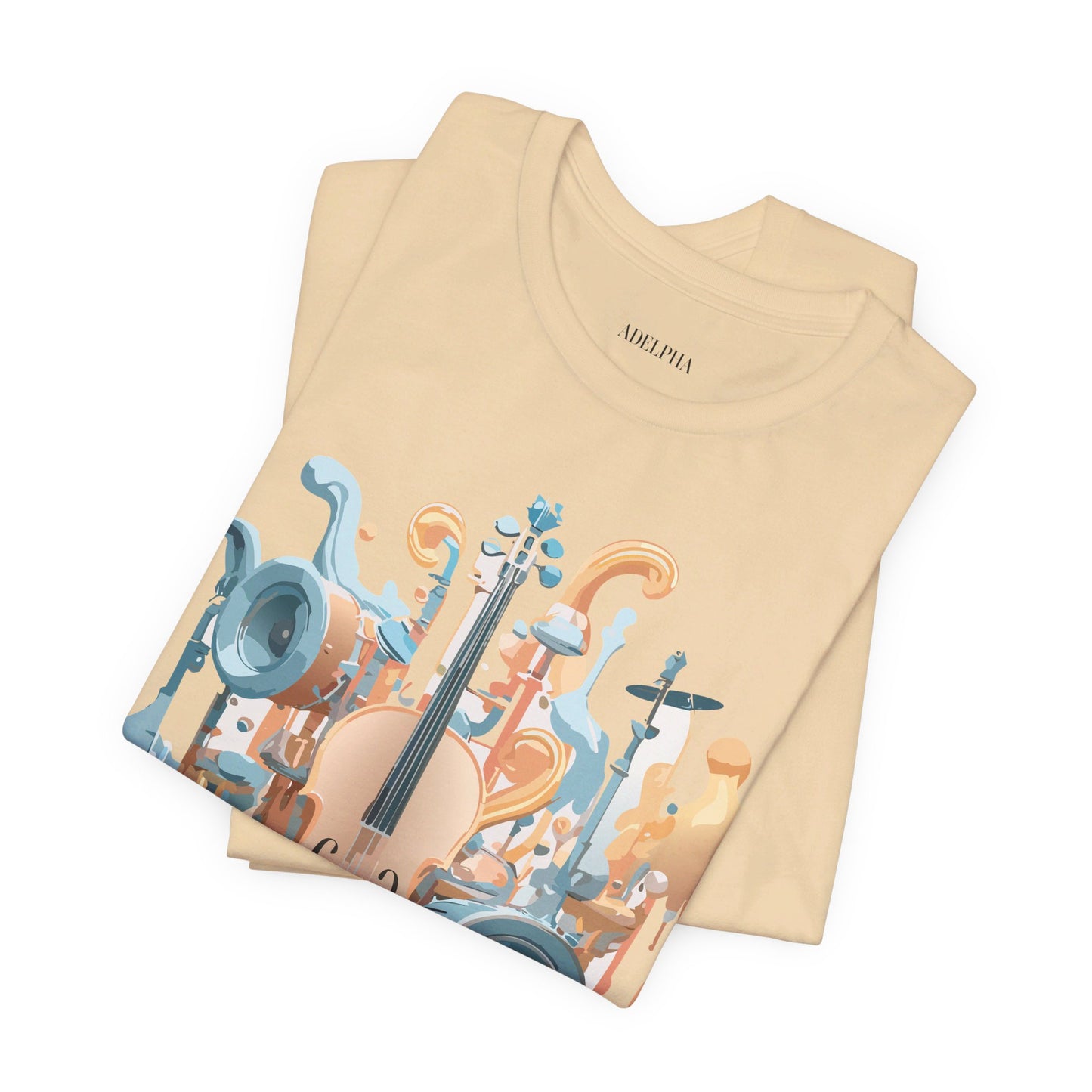 T-shirt en coton naturel - Collection Musique