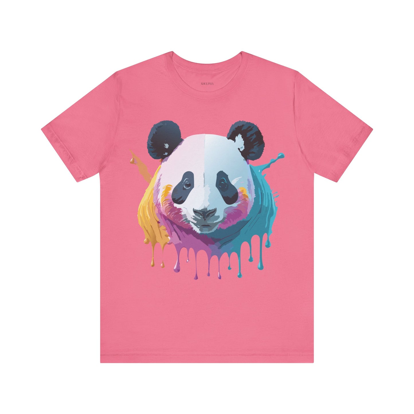 Natural Cotton Tee Shirt with Panda