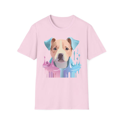 Dog Shirt Unisex Animal Tee Softstyle Gildan 64000 Cotton Tee