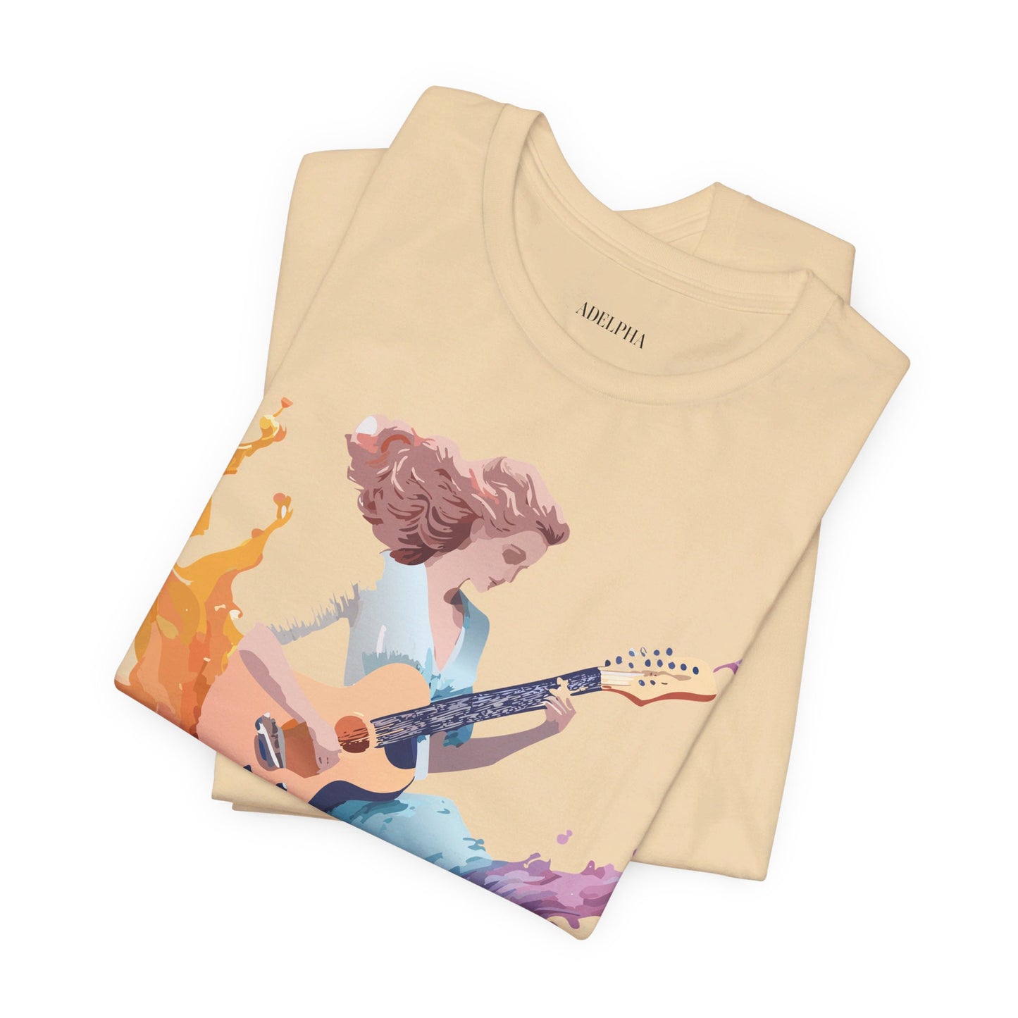 T-shirt en coton naturel - Collection Musique