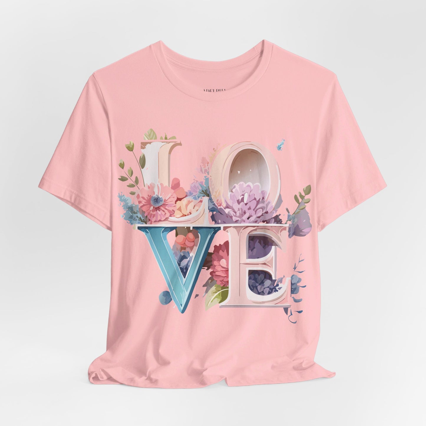 T-shirt en coton naturel - Collection Love story