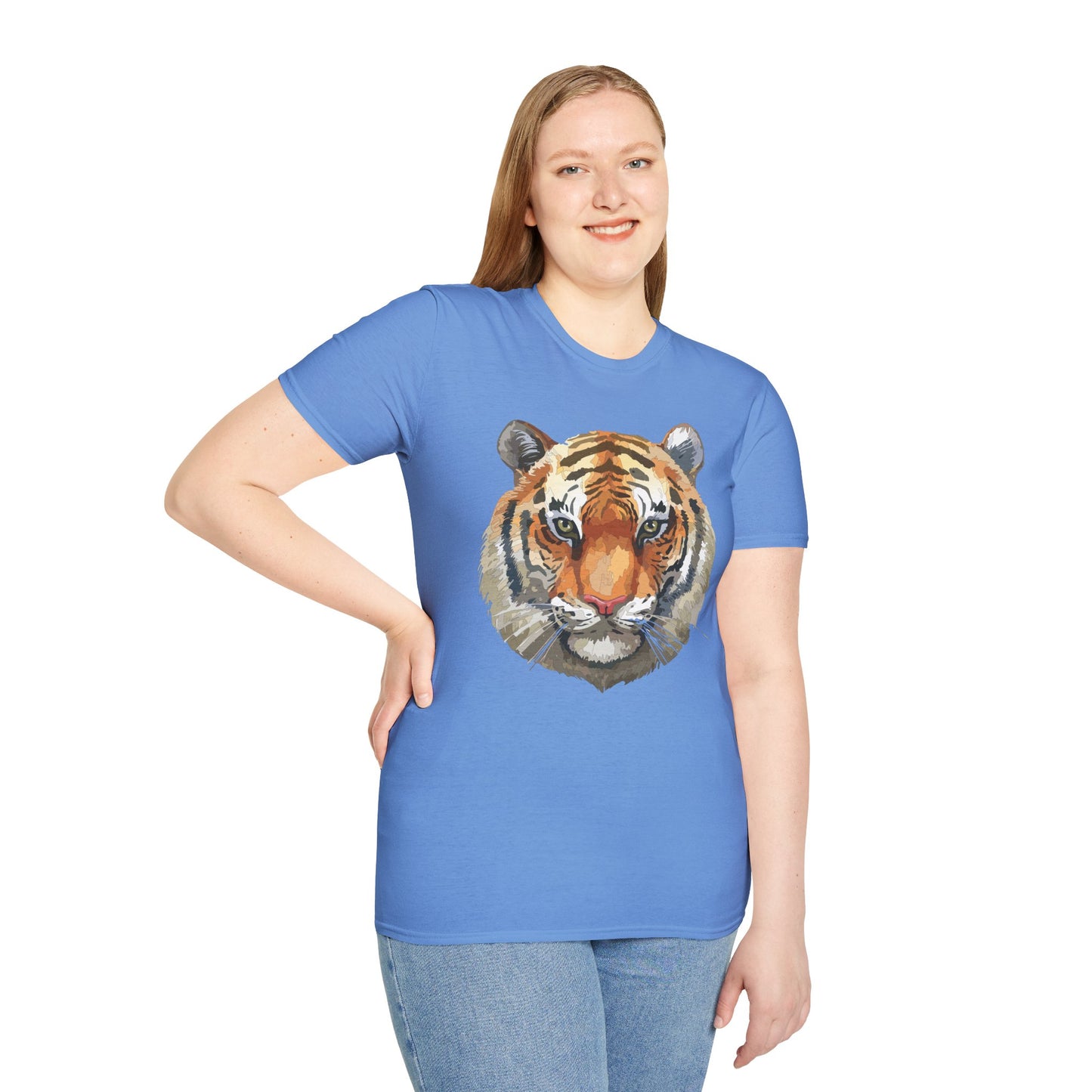 Tiger Shirt, Shirt with Tiger, Animal Tee, Shirt with Animals