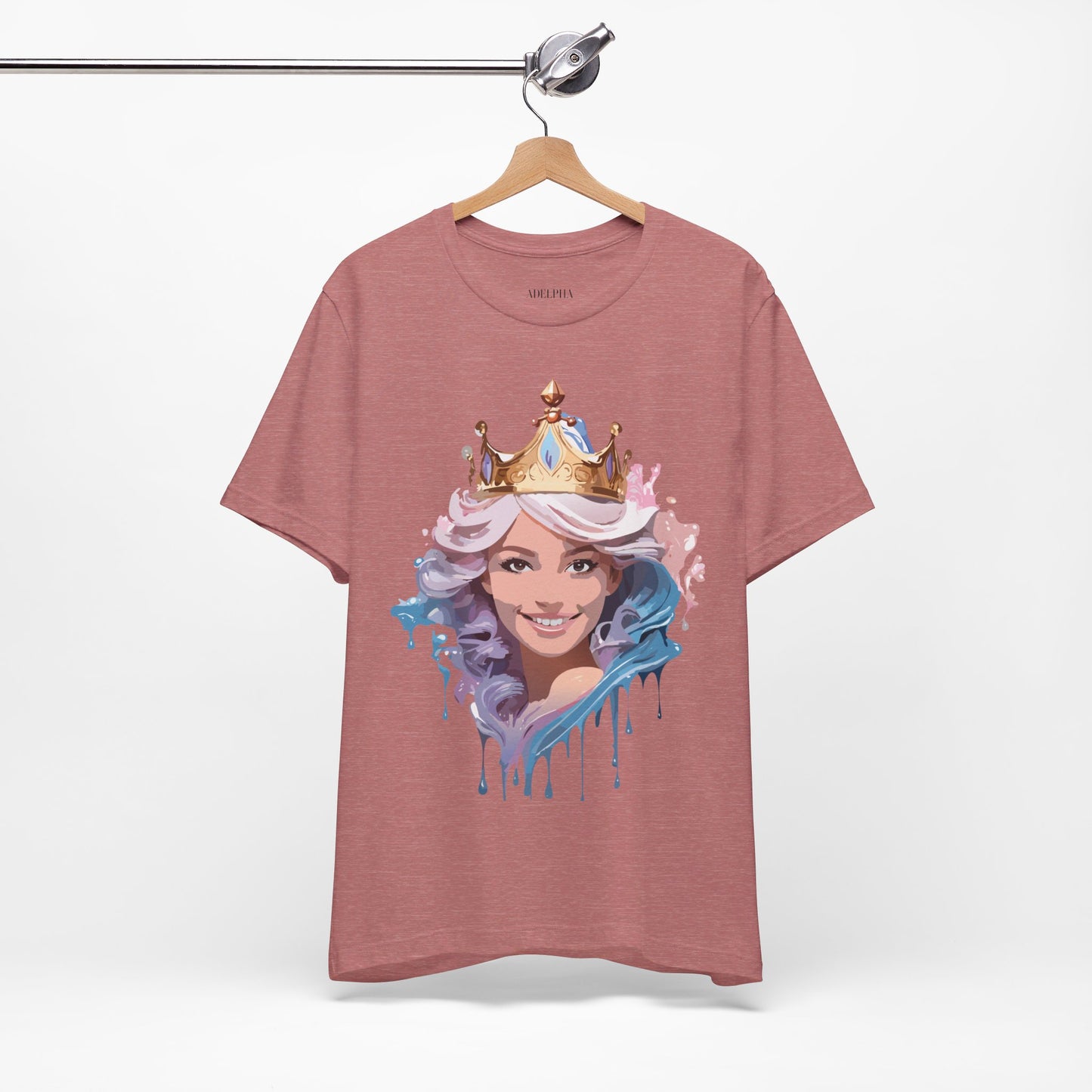 T-shirt en coton naturel - Collection Queen