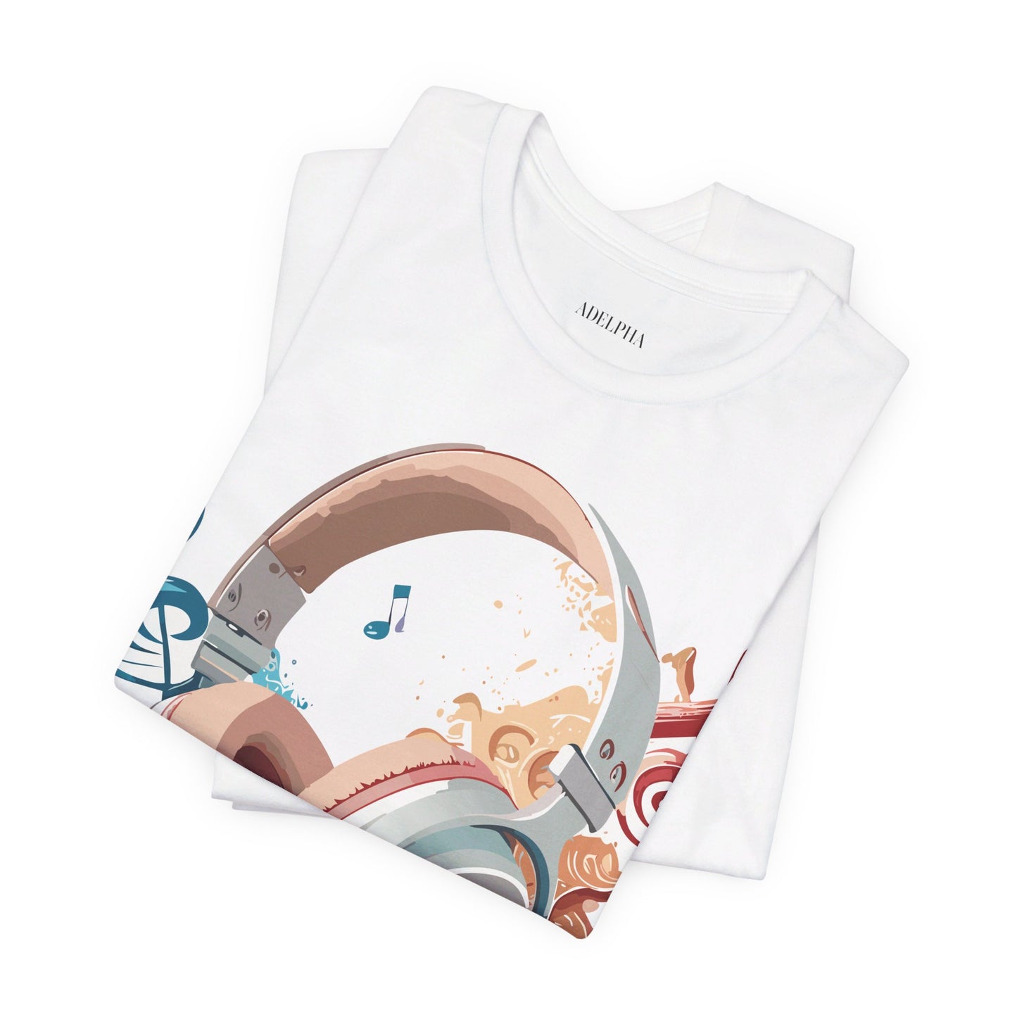 T-shirt en coton naturel - Collection Musique