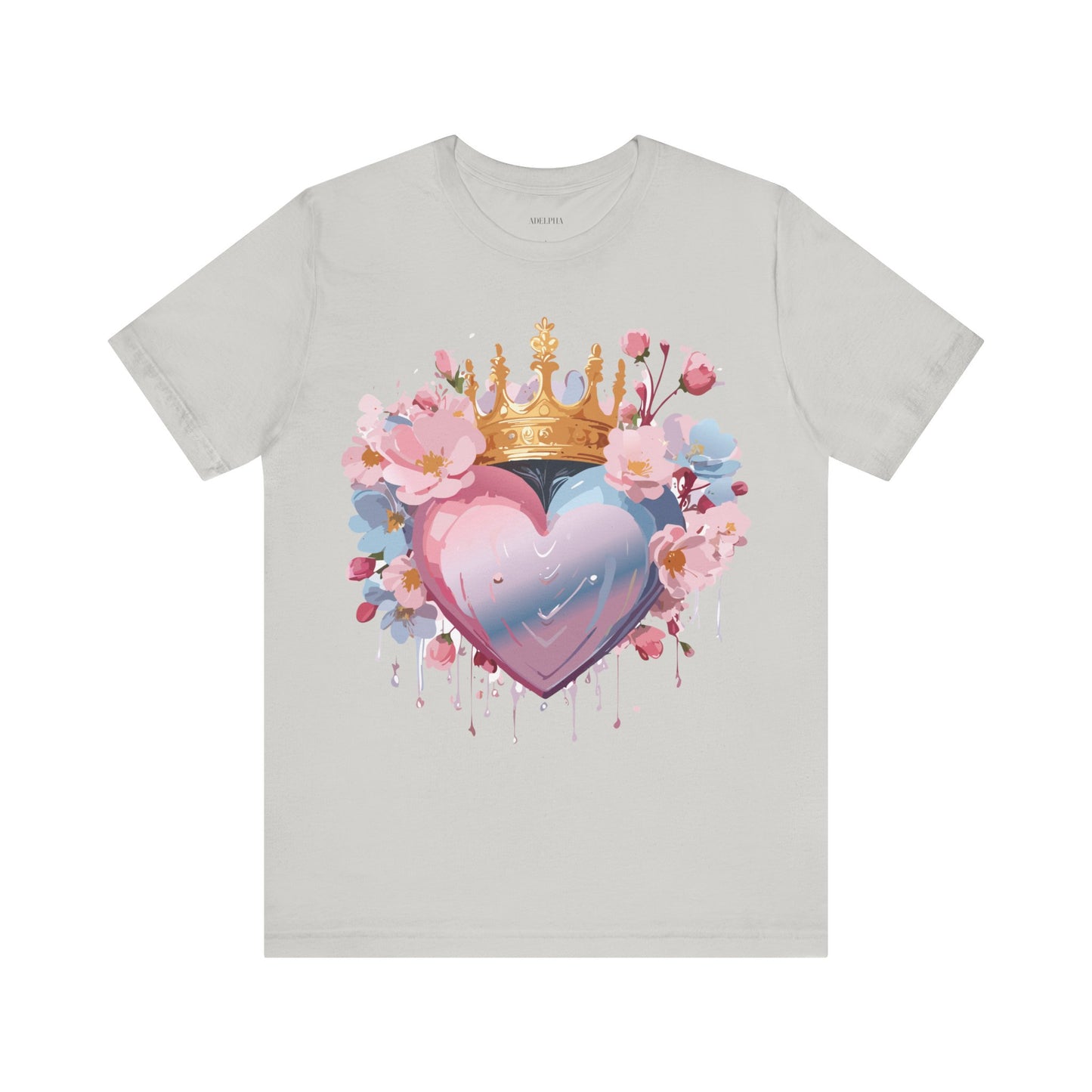 T-Shirt aus natürlicher Baumwolle – Love Story-Kollektion