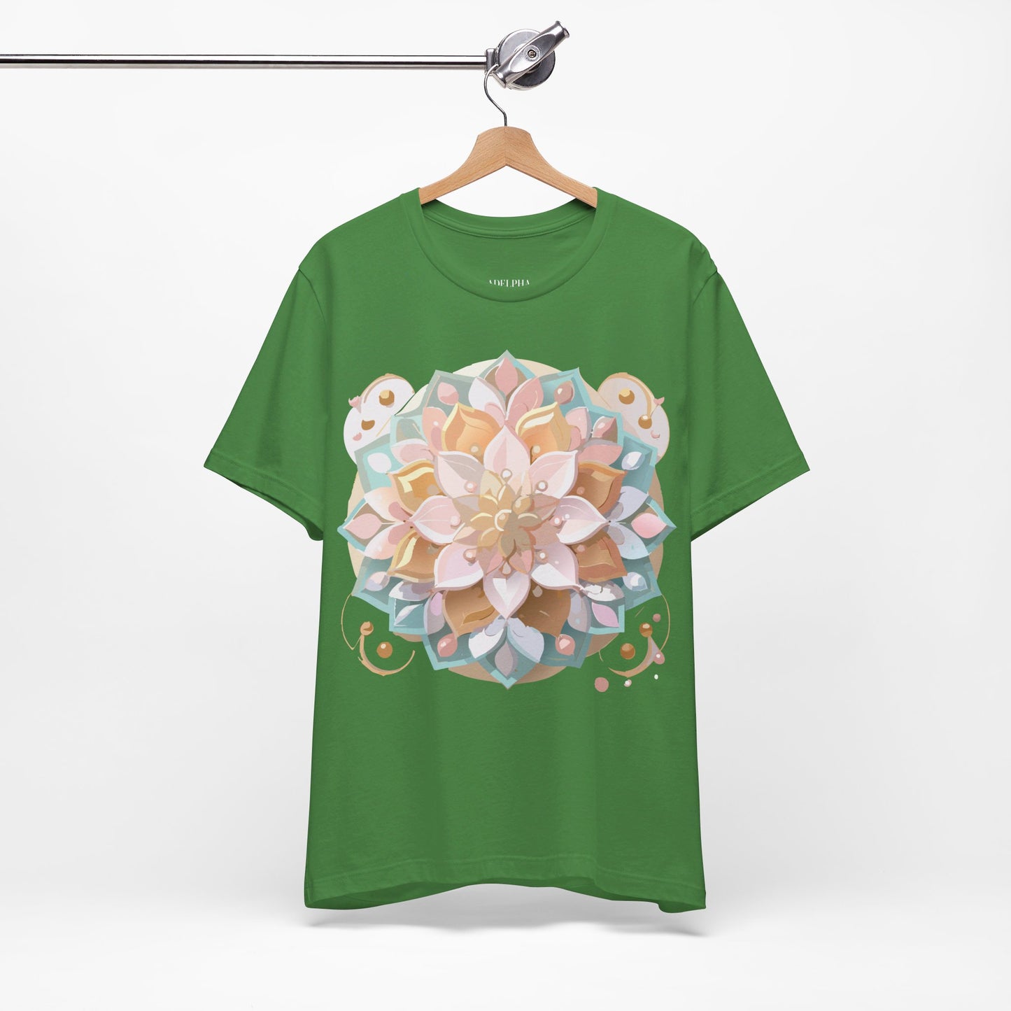 T-Shirt aus natürlicher Baumwolle – Medallion-Kollektion