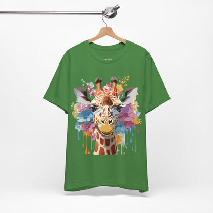 Shirt with Animals | Giraffe Printify