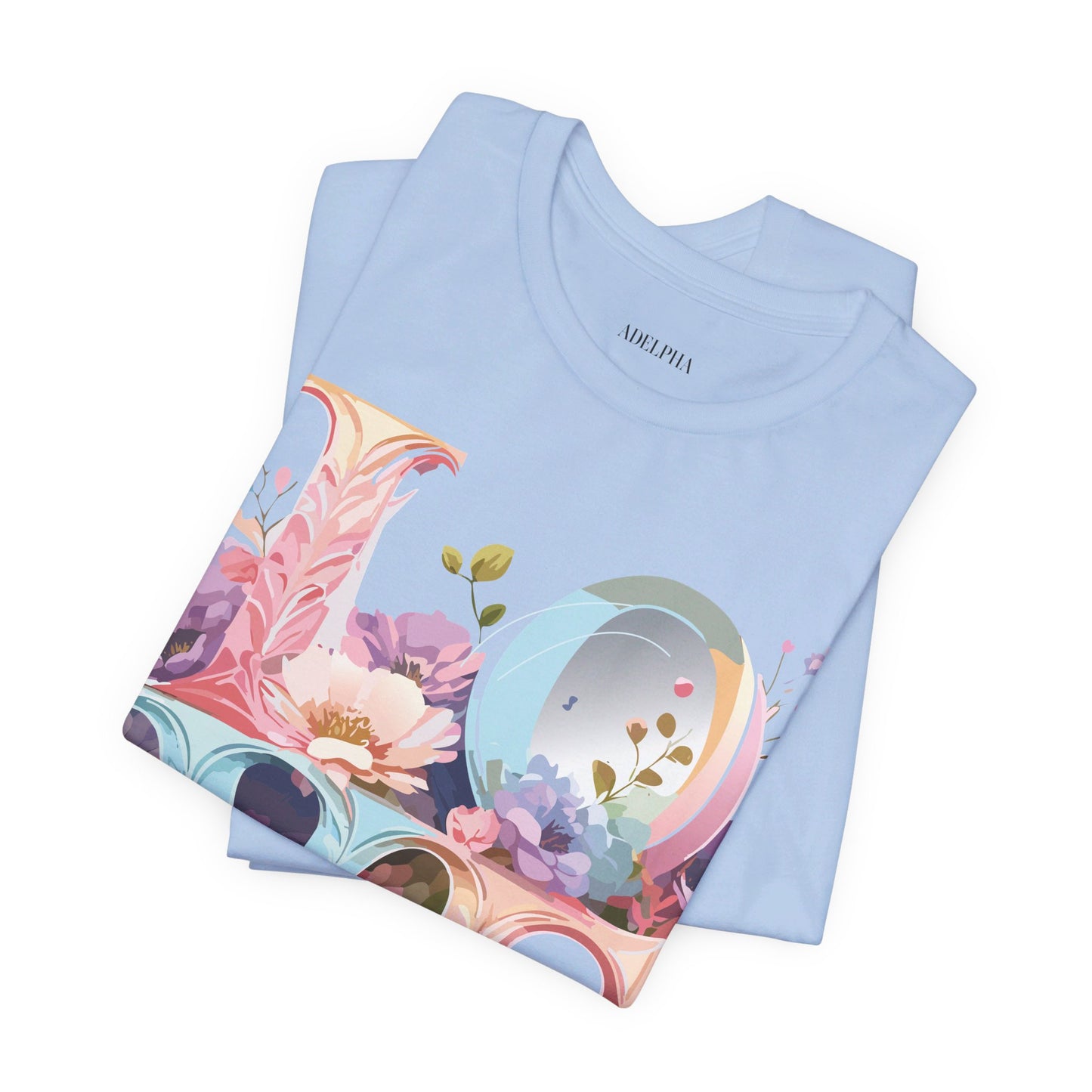 T-shirt en coton naturel - Collection Love story