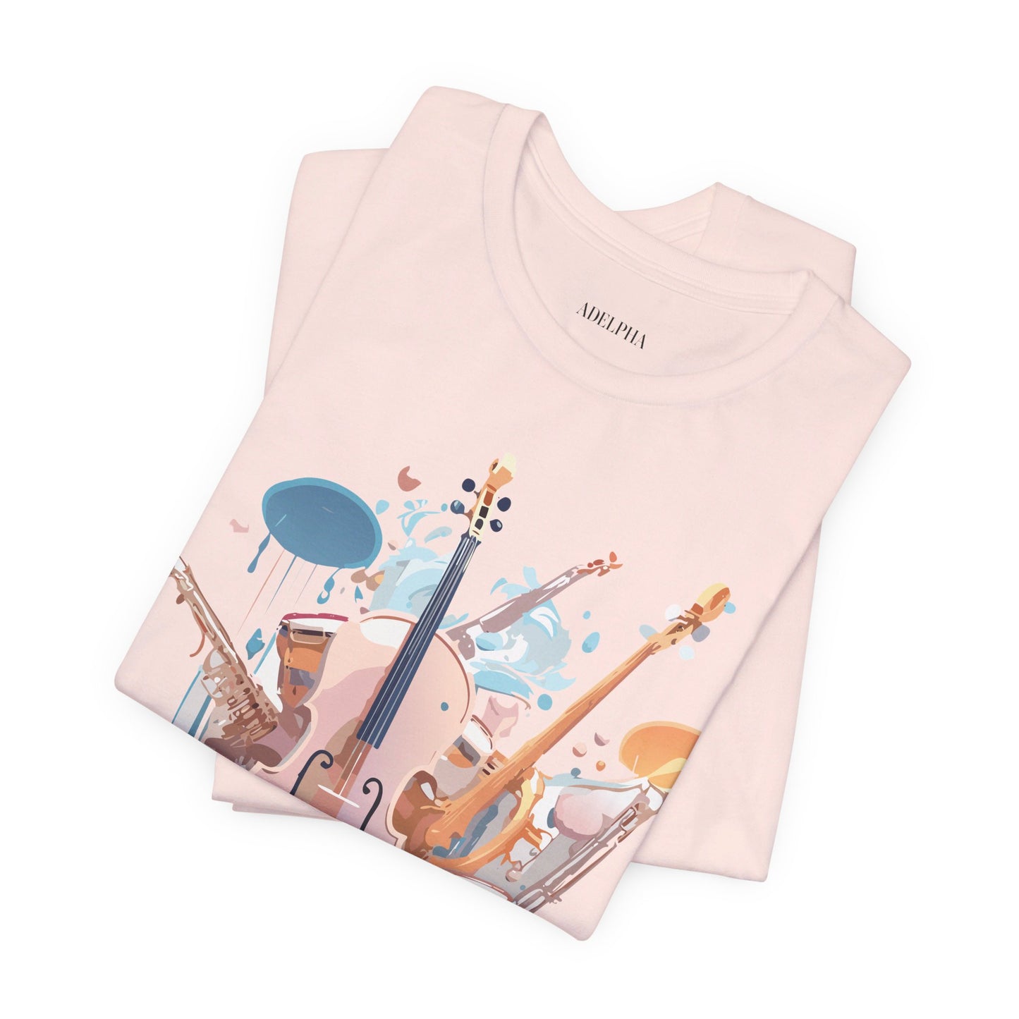 T-shirt en coton naturel - Collection Musique