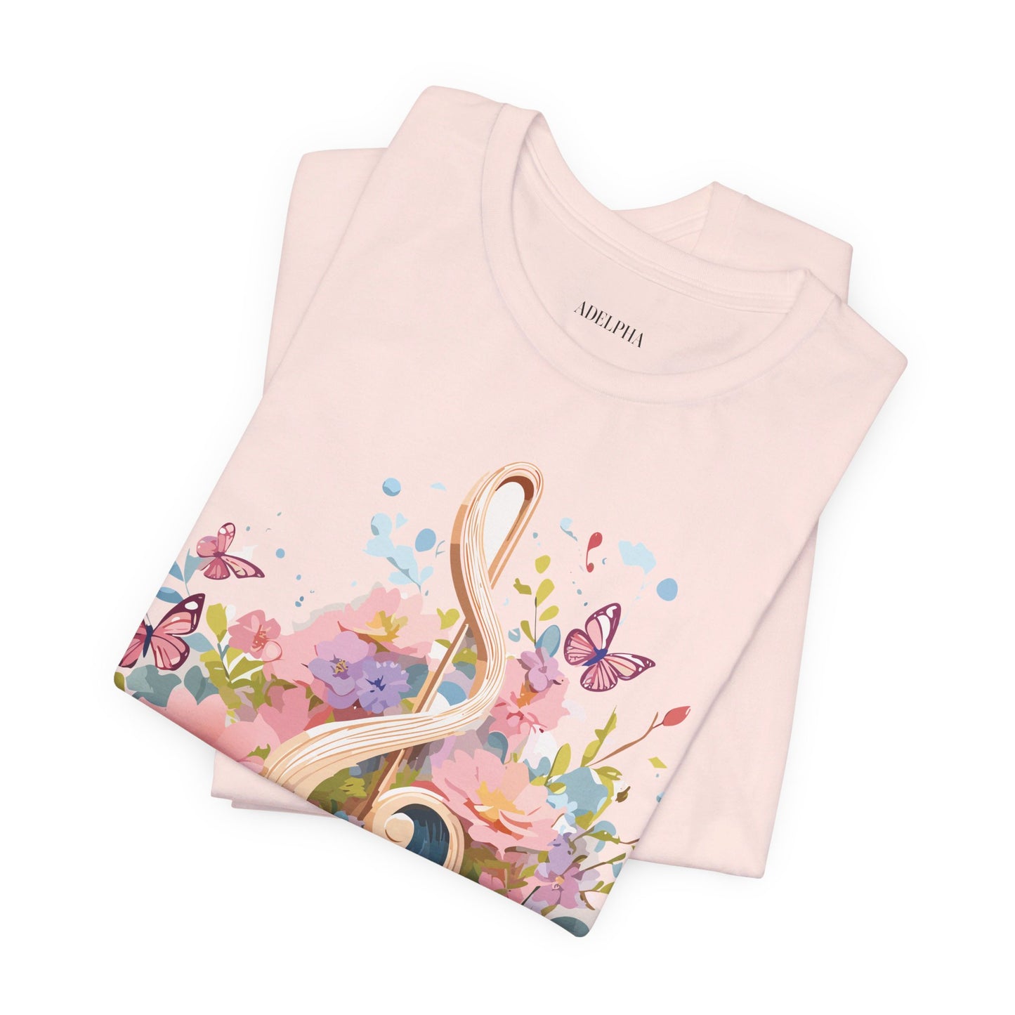 T-shirt en coton naturel - Collection Musique