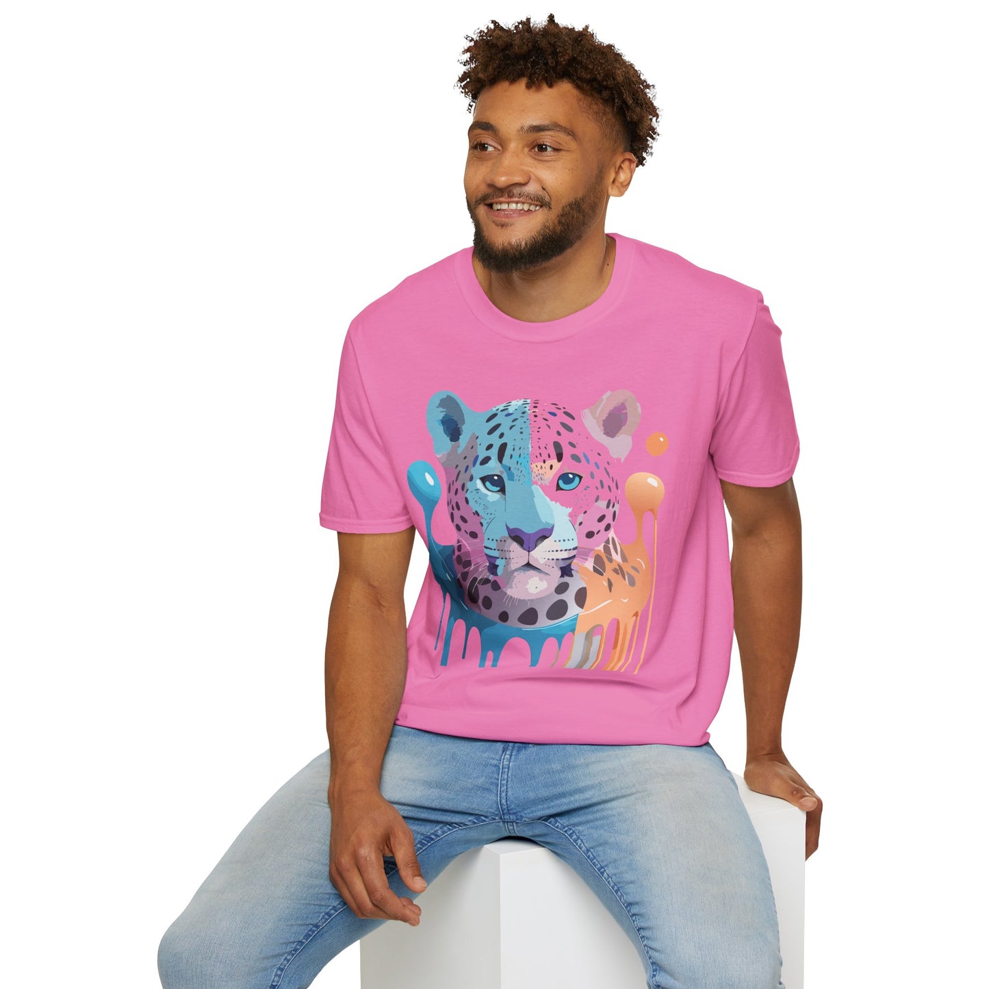 Cheetah Shirt, Shirt with Cheetah, Cheetah Tee, Shirt with Animals
