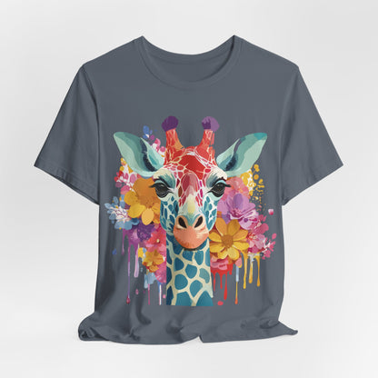 Shirt with Animals | Giraffe Printify