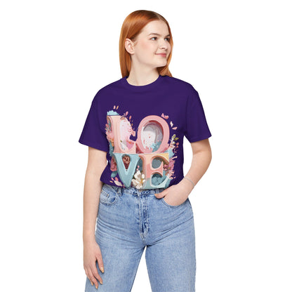 Natural Cotton Tee Shirt - Love Story Collection Printify