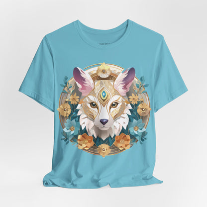 Natural Cotton Tee Shirt - Medallion Collection Printify