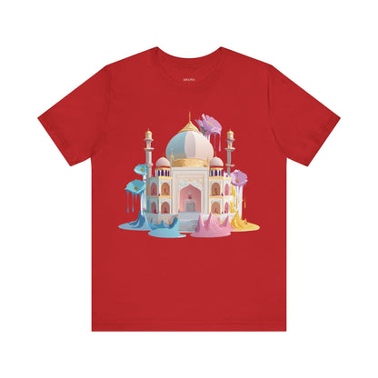 Natural Cotton Tee Shirt - Bukhara, Uzbekistan Printify
