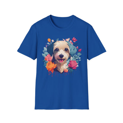 Dog Shirt Unisex Animal Tee Made From 100 Percent Ring Spun Cotton
