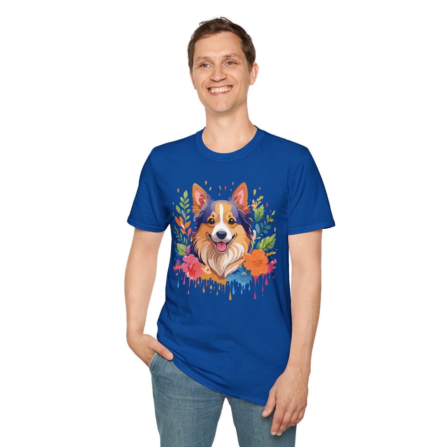 Dog Shirt, Shirt with Dog, Animal Tee, Shirt with Animals