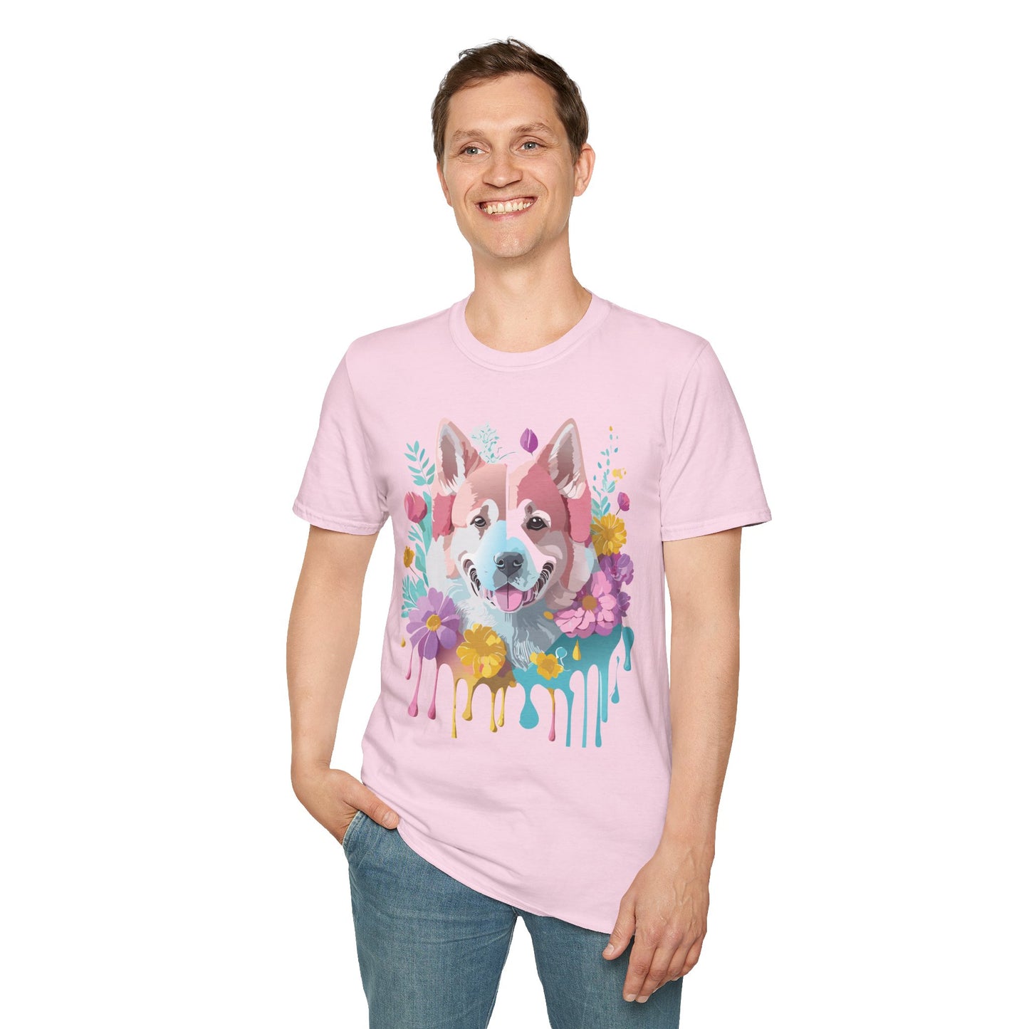 Dog Shirt, Shirt with Dog, Animal Tee, Shirt with Animals