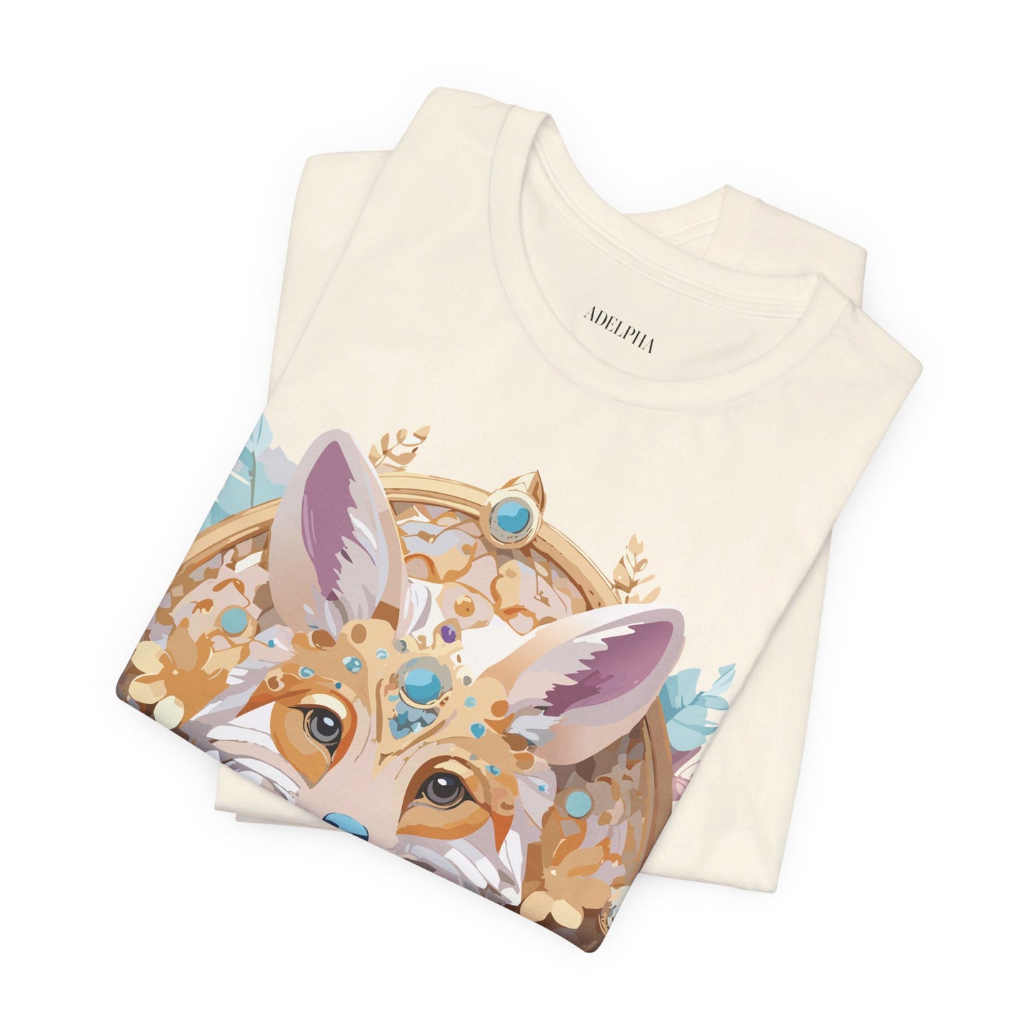 T-shirt en coton naturel - Collection Médaillon