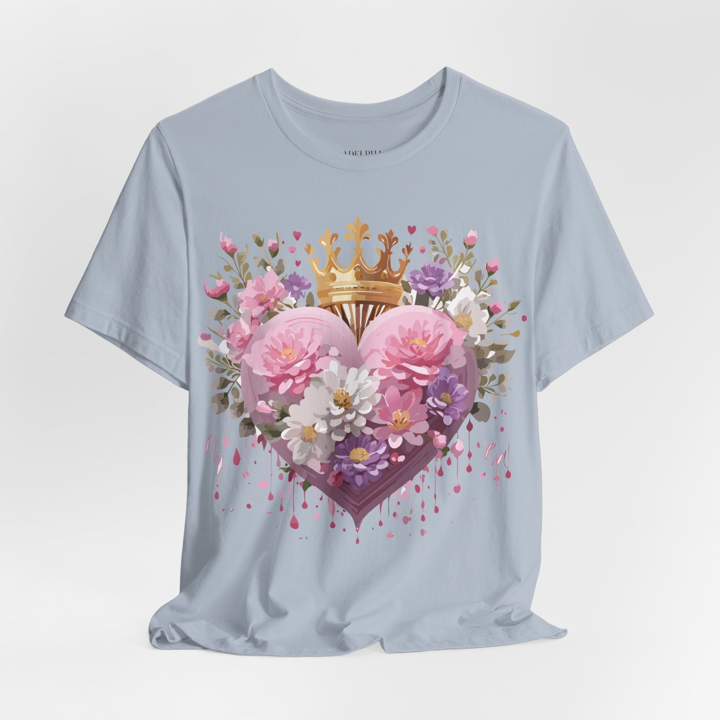 Natural Cotton Tee Shirt - Love story Collection