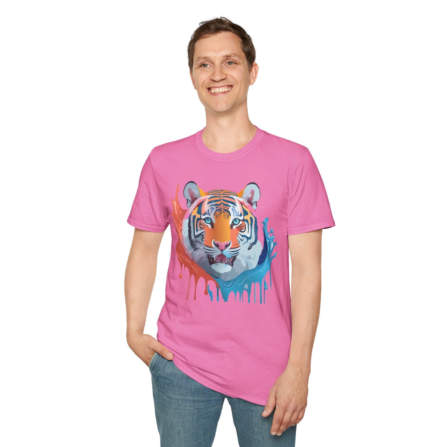 Tiger Shirt, Shirt with Tiger, Animal Tee, Shirt with Animals