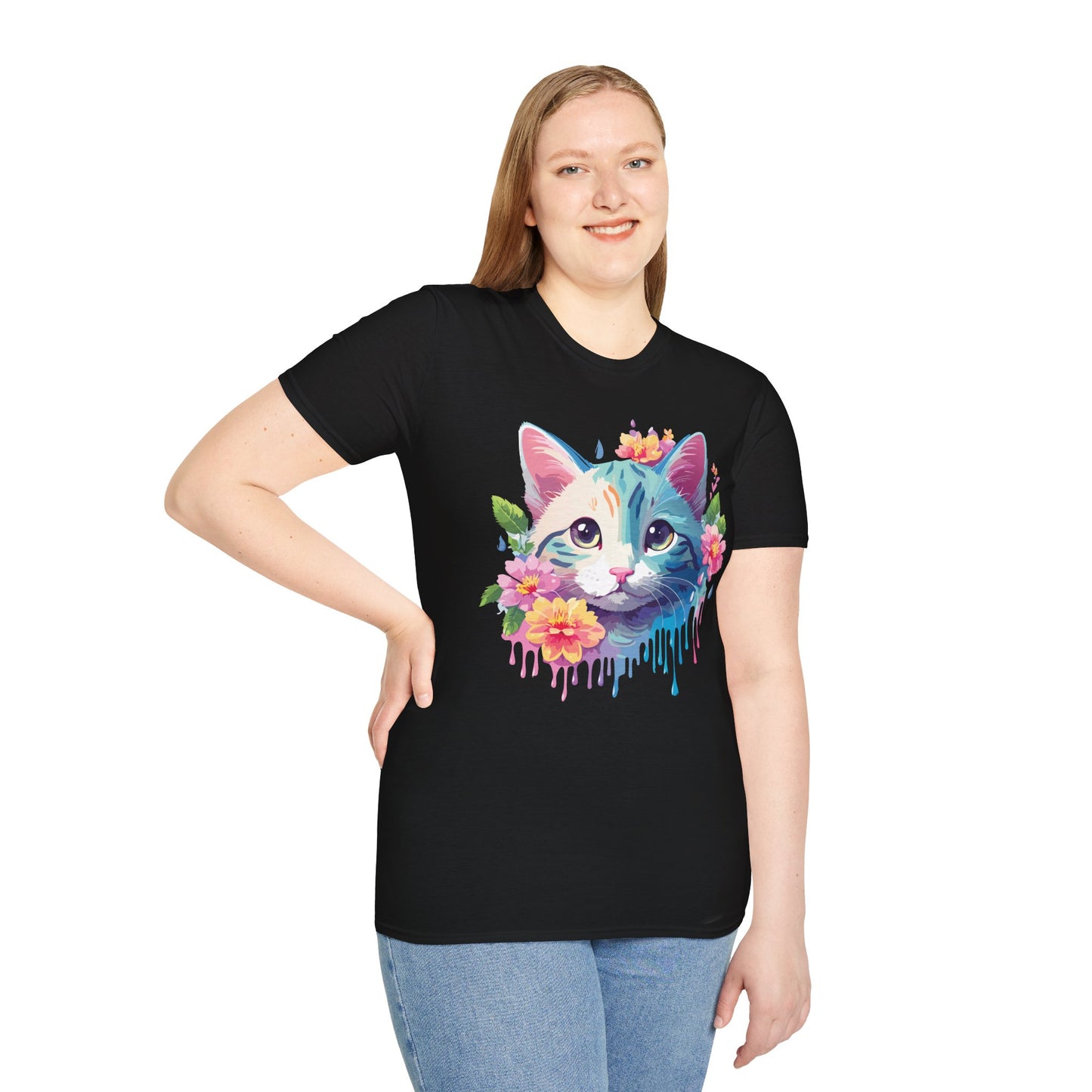 Cat Shirt, Shirt with Cat, Cats Tee, Kitten Tee