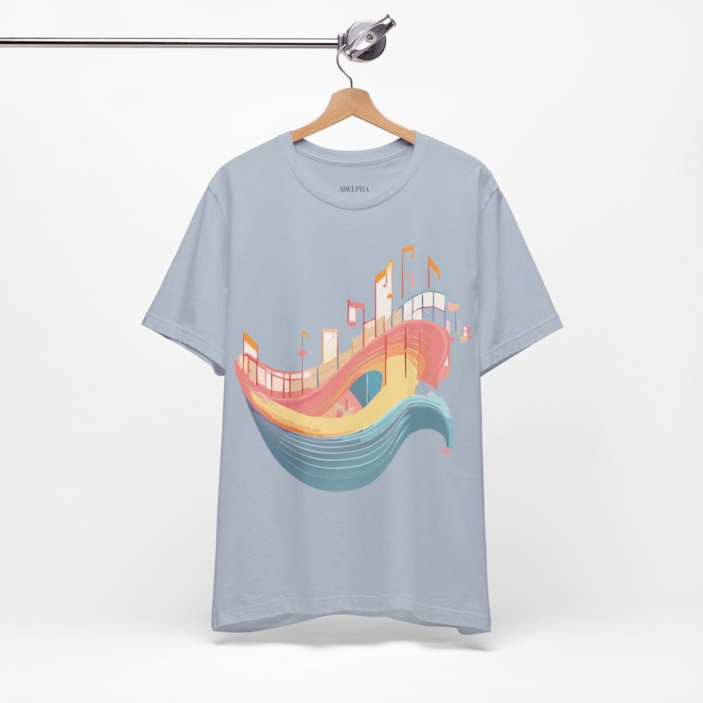 Natural Cotton Tee Shirt - Music collection