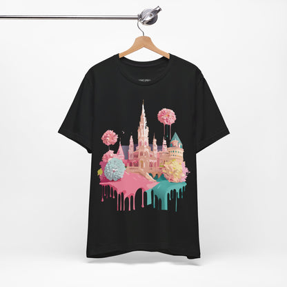 Natural Cotton Tee Shirt - Beautiful Places Collection - Vienna Printify