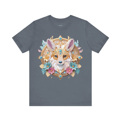 Natural Cotton Tee Shirt - Medallion Collection Printify