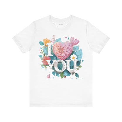 Natural Cotton Tee Shirt - Love story Collection Printify