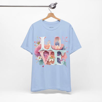 Natural Cotton Tee Shirt - Love story Collection Printify